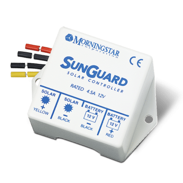 SunGuard solar charge controller (angled)