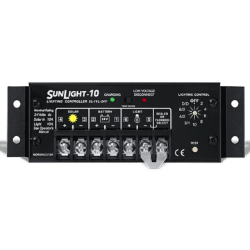 SunLight solar charge controller (straight)