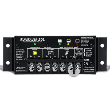 SunSaver solar charge controller