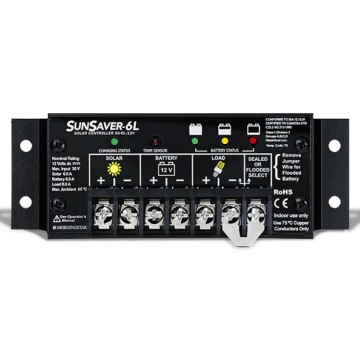 SunSaver solar charge controller