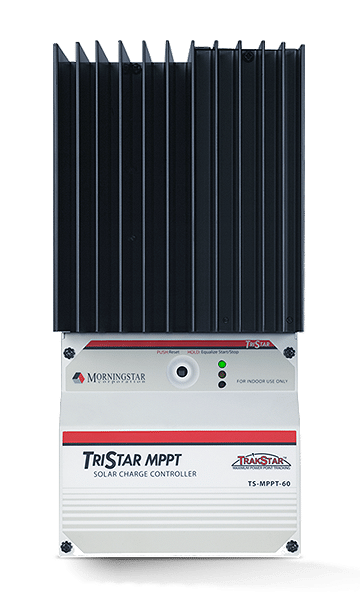 TriStar MPPT 60 amp solar charge controller (straight)
