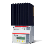 TriStar MPPT solar charge controller with meter (angled)
