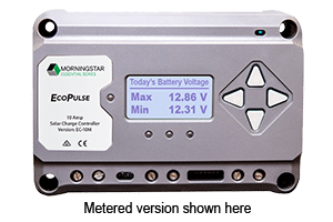 EcoPulse Controller 10A metered dark green caption MM