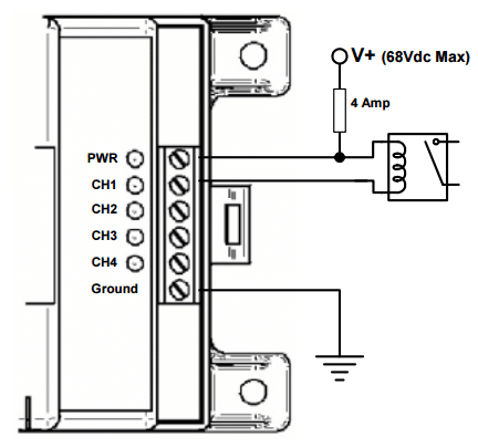 Figure 1: Relay Wiring Diagram