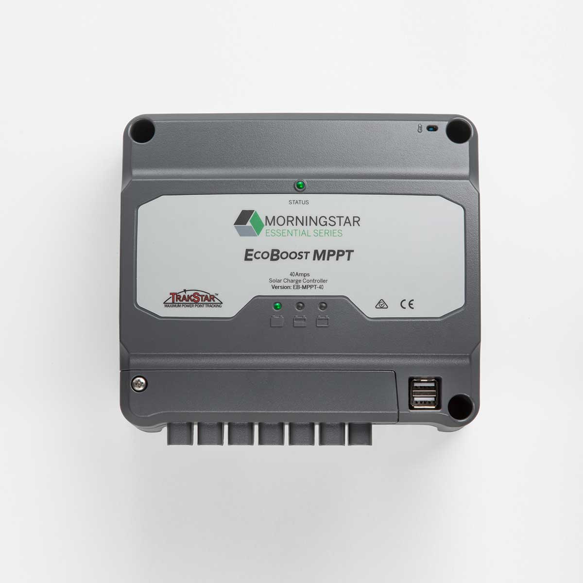 EcoBoost MPPT solar charge controller without meter
