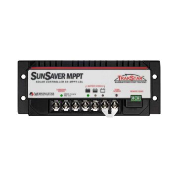 SunSaver MPPT solar charge controller (straight)