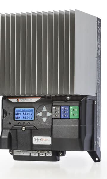 GenStar MPPT solar chrge controller with ReadyBlocks (angled)